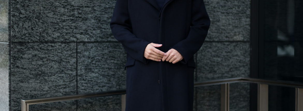 MANRICO CASHMERE "Silk Cashmere Wool" Mods coat M300 0000 BLACK(ブラック),SNOW WHITE(スノーホワイト),DRESS BLUES(ドレスブルー),ROYAL BLUE(ロイヤルブルー),SABLE(グレージュ),GREY STONE(ダークグレー),AZTEC(ブラウン),CAMEL(キャメル),KOMBU GREEN(グリーン),YELLOW(イエロー),GRENADINE(オレンジ),HIGH RISK RED(ハイリスクレッド) MADE IN ITALY(イタリア製) 2020AW 愛知 名古屋 altoediritto アルトエデリット