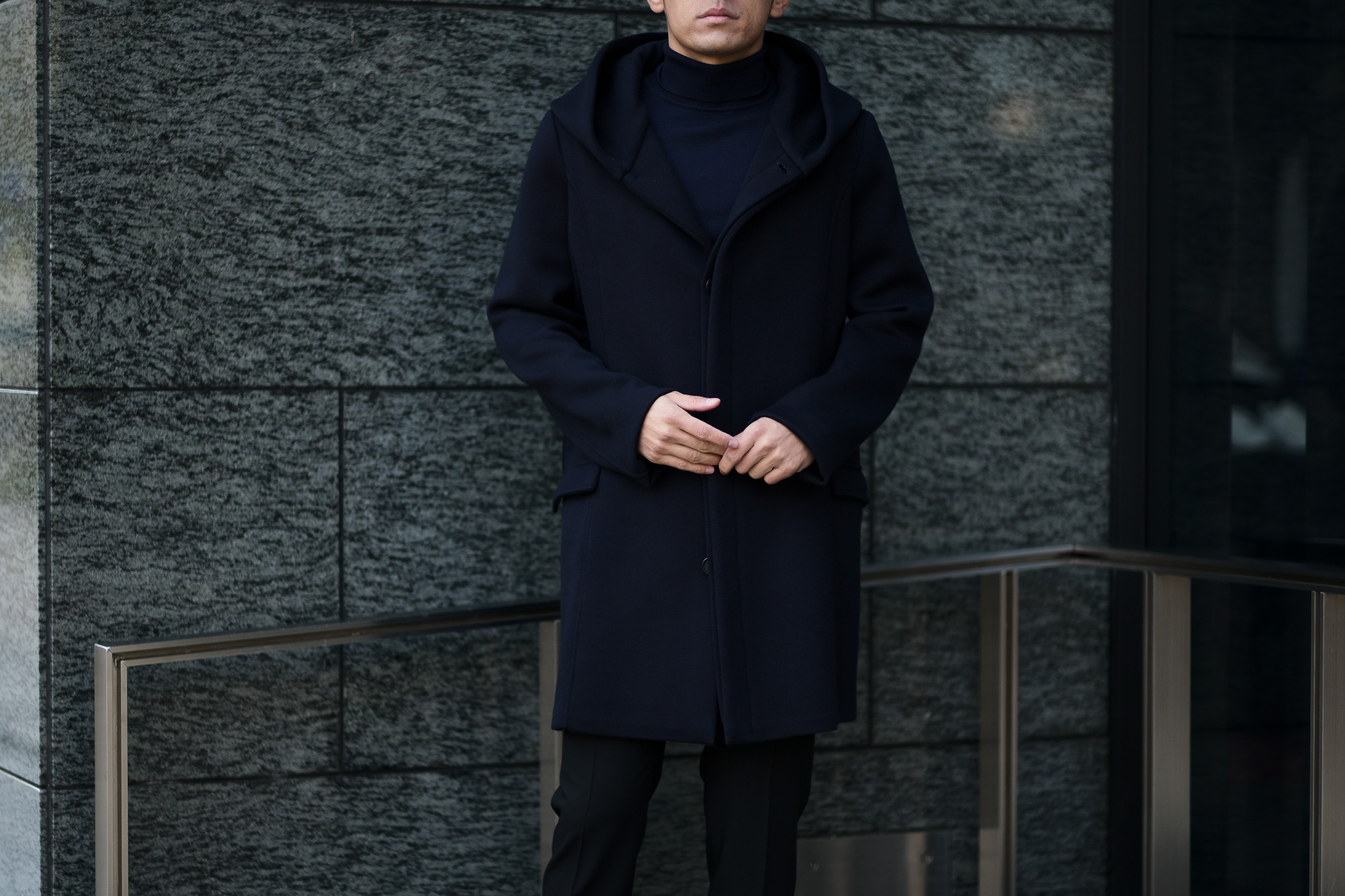 MANRICO CASHMERE "Silk Cashmere Wool" Mods coat M300 0000 BLACK(ブラック),SNOW WHITE(スノーホワイト),DRESS BLUES(ドレスブルー),ROYAL BLUE(ロイヤルブルー),SABLE(グレージュ),GREY STONE(ダークグレー),AZTEC(ブラウン),CAMEL(キャメル),KOMBU GREEN(グリーン),YELLOW(イエロー),GRENADINE(オレンジ),HIGH RISK RED(ハイリスクレッド) MADE IN ITALY(イタリア製) 2020AW 愛知 名古屋 altoediritto アルトエデリット