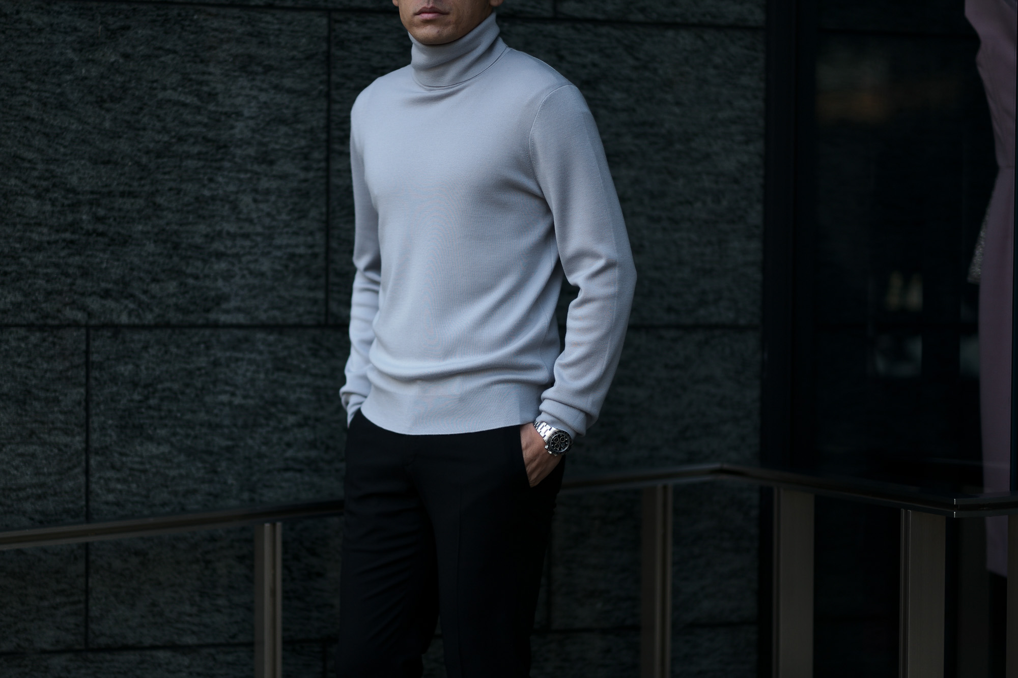 MANRICO CASHMERE / マンリコ カシミア 【2020 秋冬 受注会開催 2020.2.01(sat)～2020.2.02(sun)】【SPIRALE // KOTARO SHINDO氏 2/01,2/02ご来店】MANRICO CASHMERE "Super Cashmere" Crew Neck Sweater M040 0000 2020AW マンリコカシミア スーパーカシミア クルーネックセーター カシミヤ 愛知 名古屋 altoediritto アルトエデリット