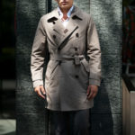 MOORER(ムーレー) MELFI-WM(メルフィ WM) 258-11128 ポリエステル トレンチコート STONE(ストーン・02)  Made in italy (イタリア製)  2020春夏 【ご予約受付中】のイメージ