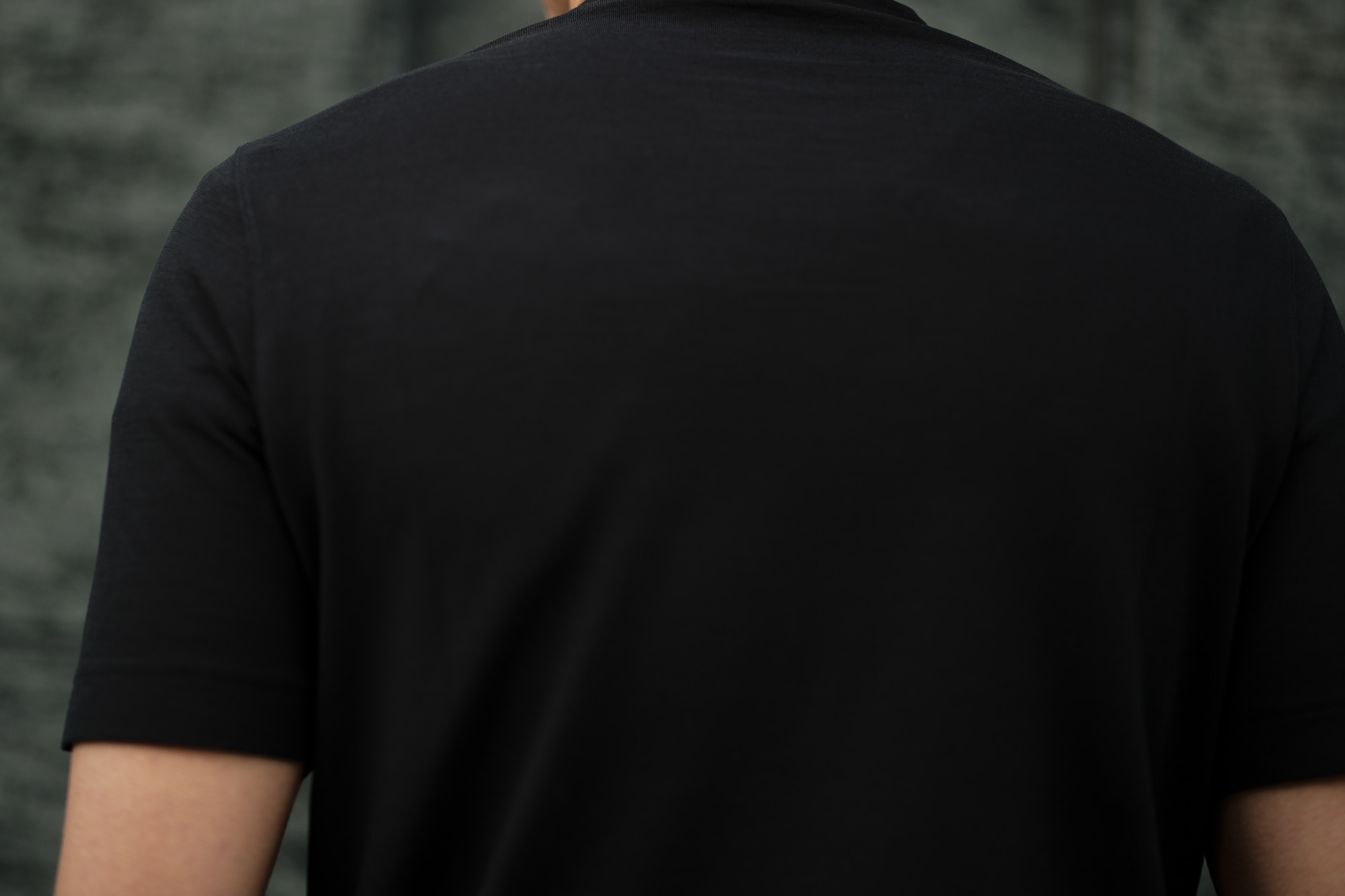 ZANONE(ザノーネ) Crew Neck T-shirt (クルーネックTシャツ) ice cotton アイスコットン Tシャツ BLACK (ブラック・Z0015) MADE IN ITALY(イタリア製) 2020 春夏 【ご予約受付中】愛知 名古屋 altoediritto アルトエデリット tee 夏Tシャツ