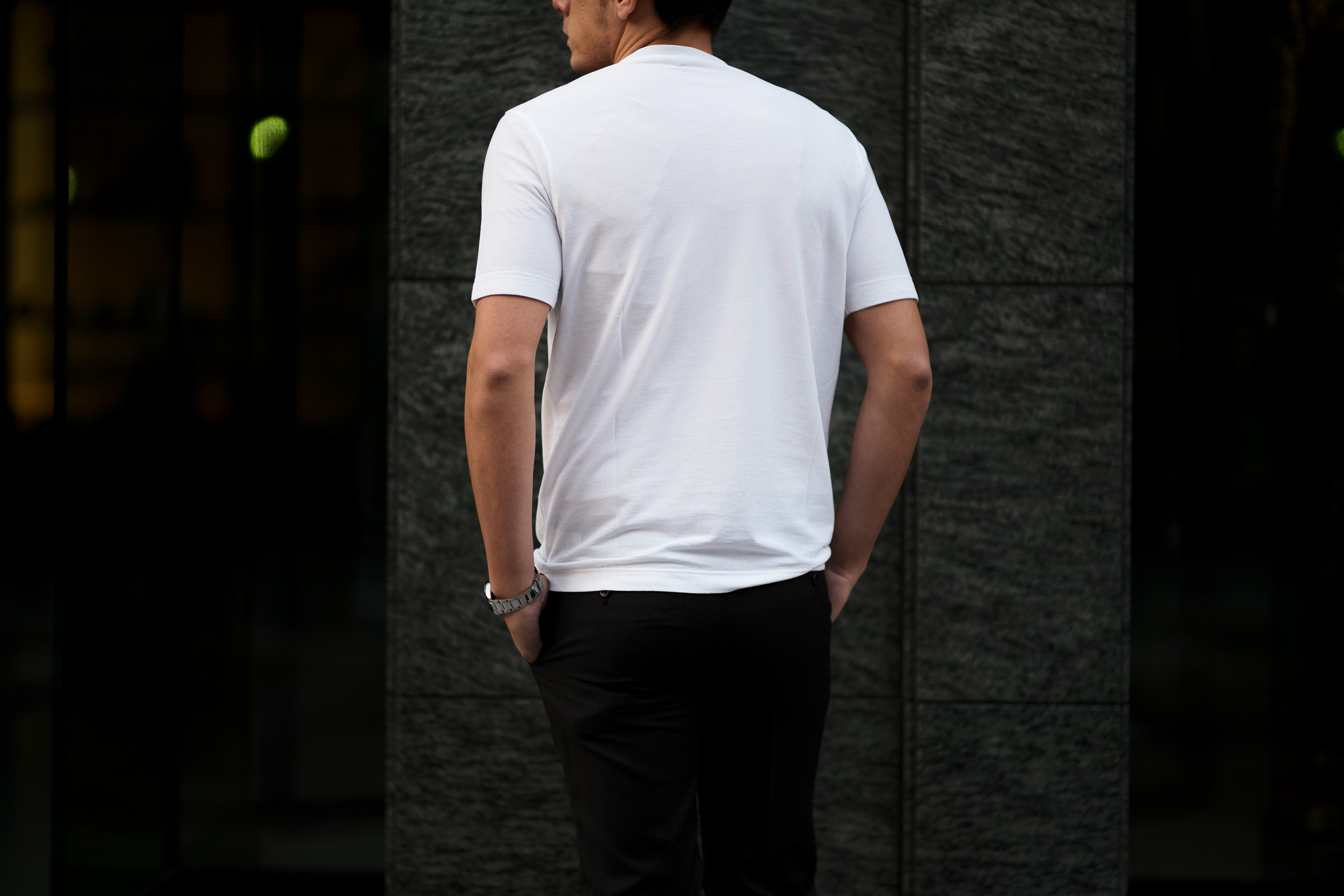 ZANONE(ザノーネ) Crew Neck T-shirt (クルーネックTシャツ) ice cotton アイスコットン Tシャツ WHITE (ホワイト・Z0001) MADE IN ITALY(イタリア製) 2020 春夏 【ご予約受付中】愛知 名古屋 altoediritto アルトエデリット tee 夏Tシャツ