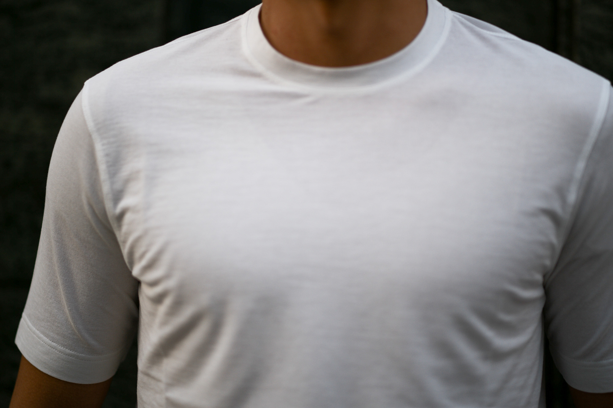 ZANONE(ザノーネ) Crew Neck T-shirt (クルーネックTシャツ) ice cotton アイスコットン Tシャツ WHITE (ホワイト・Z0001) MADE IN ITALY(イタリア製) 2020 春夏 【ご予約受付中】愛知 名古屋 altoediritto アルトエデリット tee 夏Tシャツ
