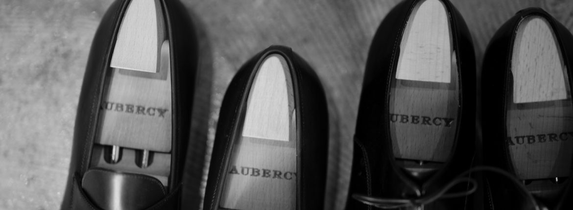 AUBERCY Bootmaker in Paris-1935 【2020AW COLLECTION】 オーベルシー 愛知 名古屋 altoediritto アルトエデリット ドレスシューズ ローファー Aubercy Paris 1935 LUPIN ルパン 3565 VITELLO NERO ブラック コインローファー SWANN スワン 5192 VITELLO NERO ブラック ストレートチップ NEIL ニール 762 VITELLO NERO ブラック ダブルストラップシューズ DARCY LARRY WALLACE ANDRE NEAL FERRANTE SPEEKE