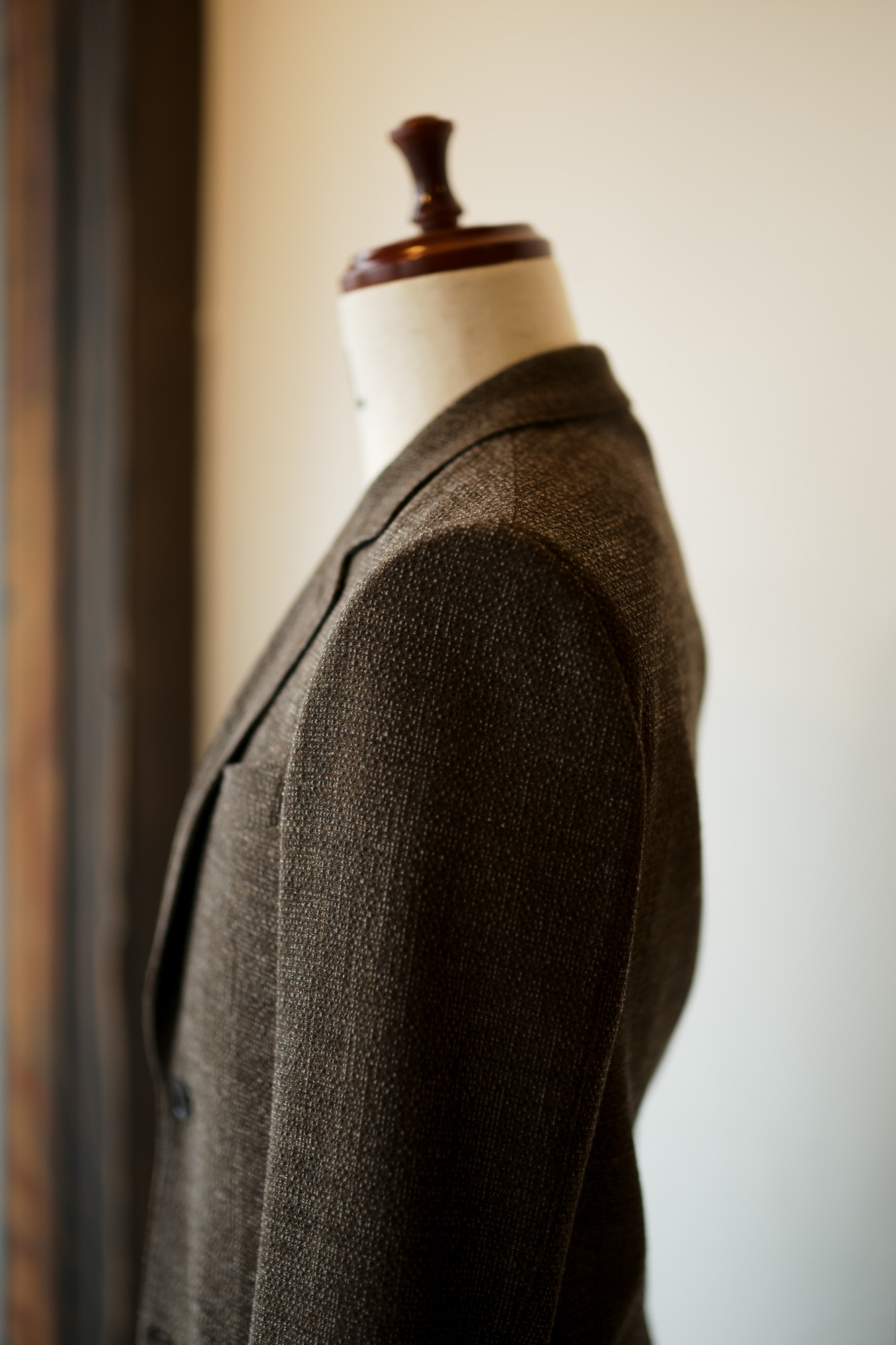 BELVEST (ベルベスト) CAPSULE SINGLE BREASTE JACKET 2PATCH WOOL SLAB COMFORT ストレッチ サマーウールスラブ ジャケットBROWN (ブラウン) Made in italy (イタリア製) 2020 春夏新作  愛知 名古屋 altoediritto アルトエデリット