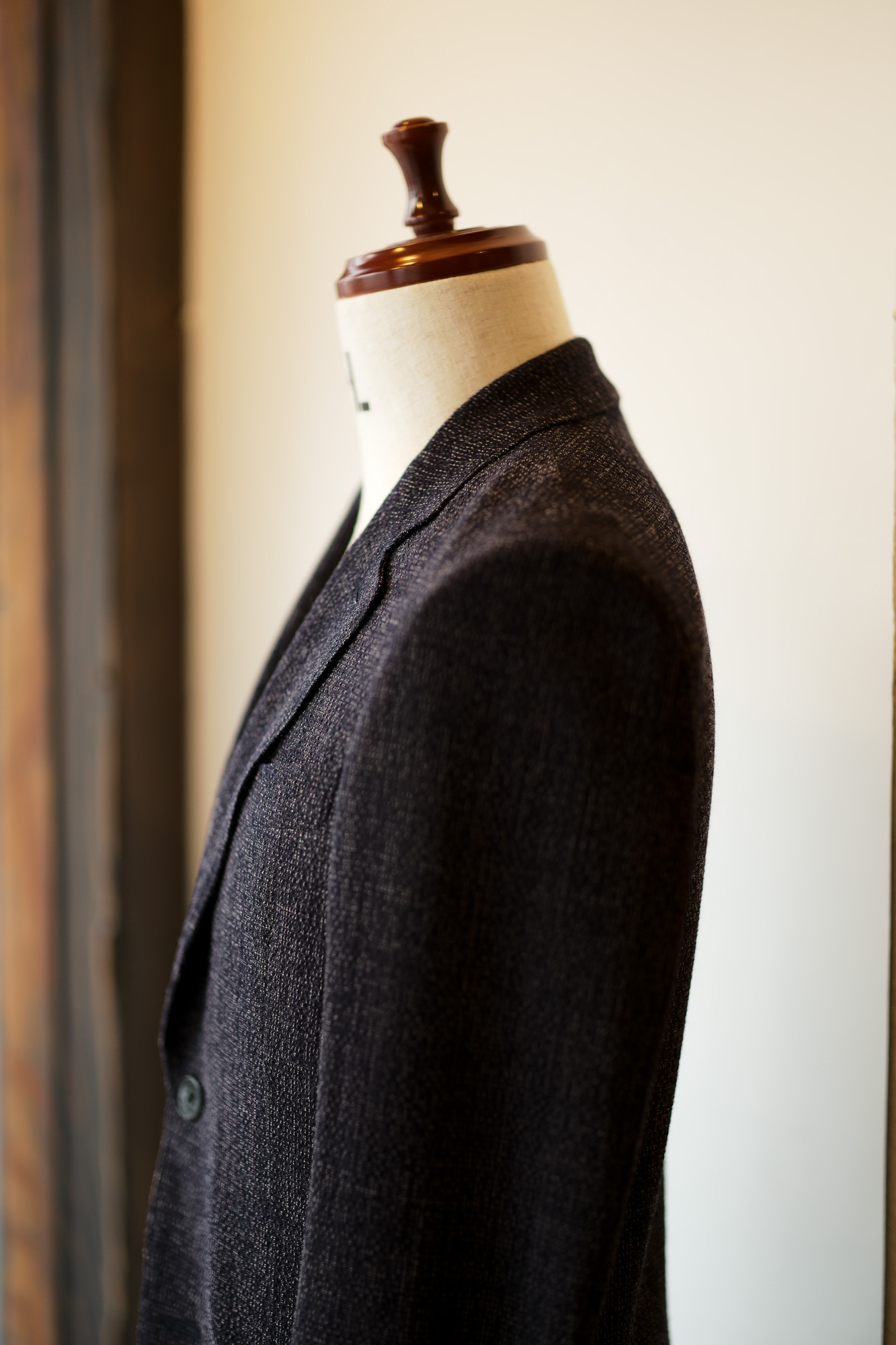 BELVEST (ベルベスト) CAPSULE SINGLE BREASTE JACKET 2PATCH WOOL SLAB COMFORT ストレッチ サマーウールスラブ ジャケット NAVY (ネイビー) Made in italy (イタリア製) 2020 春夏新作  愛知 名古屋 altoediritto アルトエデリット