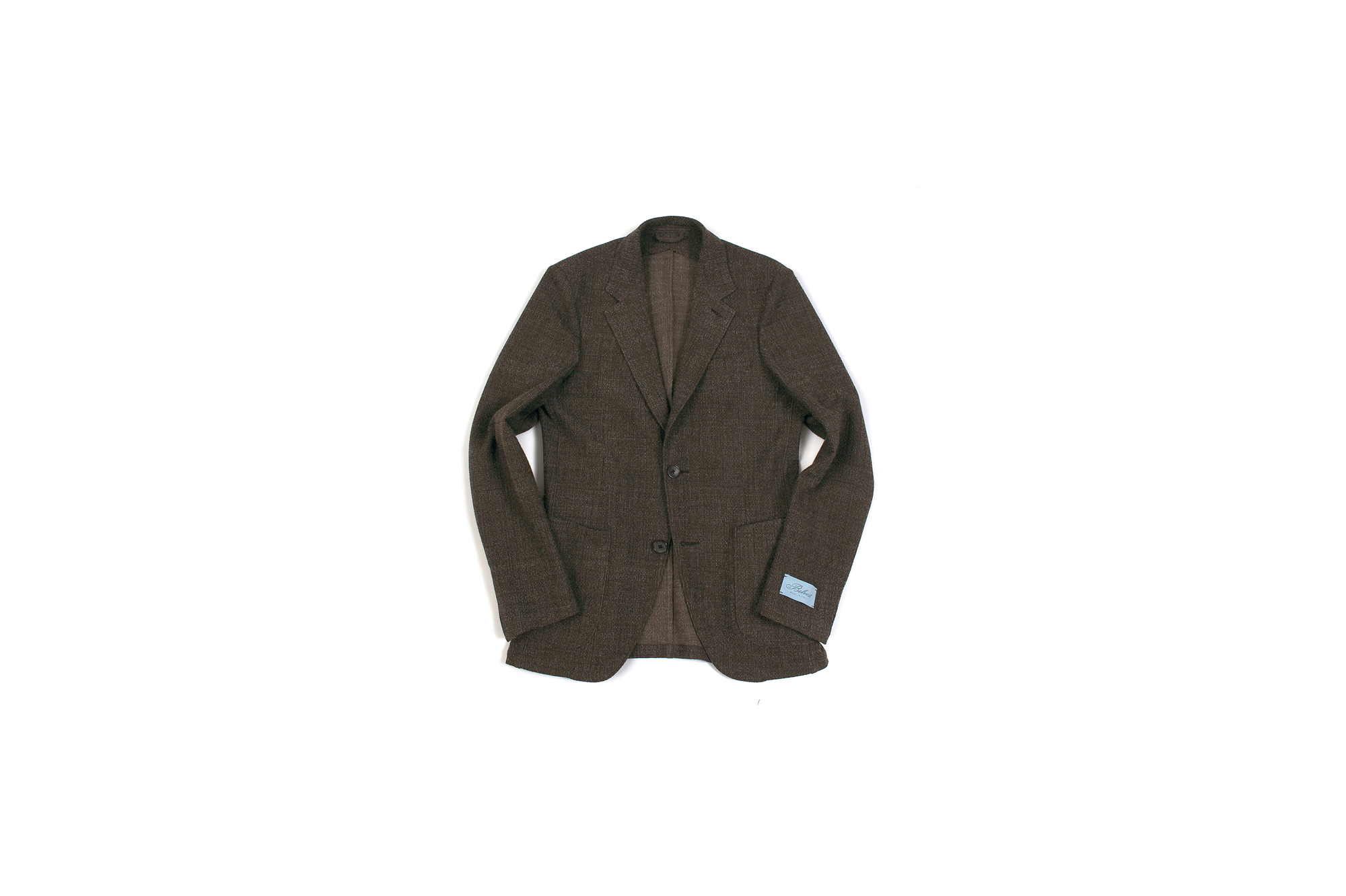 BELVEST (ベルベスト) CAPSULE SINGLE BREASTE JACKET 2PATCH WOOL SLAB COMFORT ストレッチ サマーウールスラブ ジャケットBROWN (ブラウン) Made in italy (イタリア製) 2020 春夏新作 愛知 名古屋 altoediritto アルトエデリット