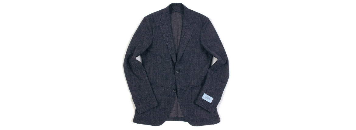 BELVEST (ベルベスト) CAPSULE SINGLE BREASTE JACKET 2PATCH WOOL SLAB COMFORT ストレッチ サマーウールスラブ ジャケット NAVY (ネイビー) Made in italy (イタリア製) 2020 春夏新作 愛知 名古屋 altoediritto アルトエデリット