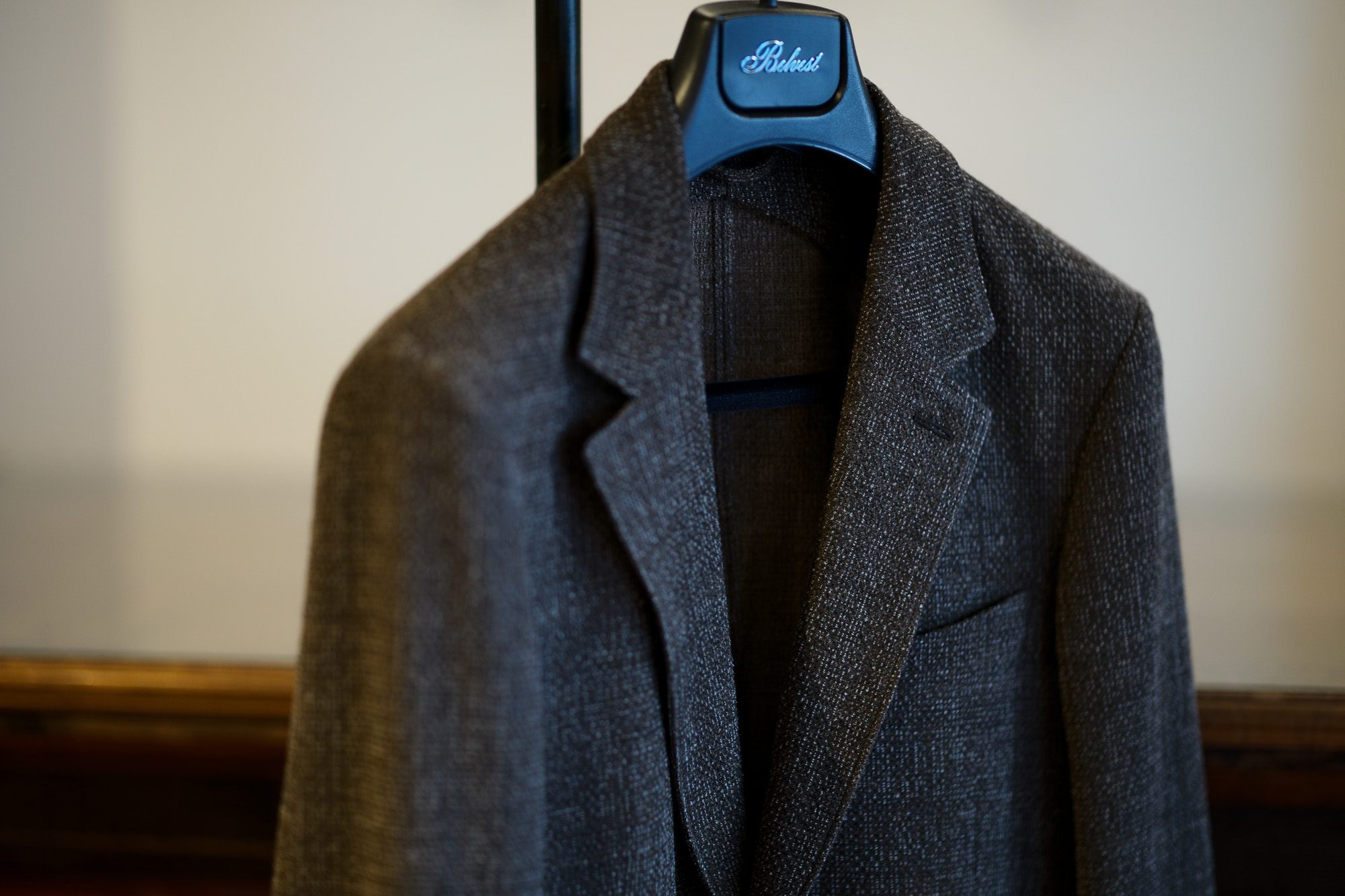 BELVEST (ベルベスト) CAPSULE SINGLE BREASTE JACKET 2PATCH WOOL SLAB COMFORT ストレッチ サマーウールスラブ ジャケットBROWN (ブラウン) Made in italy (イタリア製) 2020 春夏新作 愛知 名古屋 altoediritto アルトエデリット