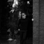 lucien pellat-finet(ルシアン ペラフィネ) Cashmere Crew Neck Sweater カシミア クルーネック セーター BLACK (ブラック) made in scotland (スコットランド製) 2020 春夏のイメージ