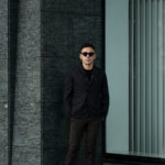 MOORER(ムーレー) GHIBERTI-KM1 (ギベルティ) ナイロン シングル ジャケット NERO (ブラック) Made in italy (イタリア製) 2020 春夏新作 愛知 名古屋 altoediritto アルトエデリット