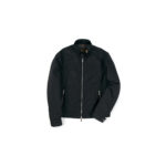 MOORER(ムーレー) VANGI-KM1(バンジー KM1) ナイロン シングル ライダースジャケット NERO(ブラック・08) Made in italy (イタリア製)  2020春夏新作のイメージ