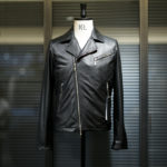 SILENCE(サイレンス) Double Riders Jacket (ダブルライダース ジャケット) Goat Suede Leather (ゴートスエード レザー) ダブルライダース ジャケット COBALTO (ブルー) Made in italy (イタリア製) 2020 秋冬 【Alto e Diritto限定モデル】【ご予約受付中】のイメージ