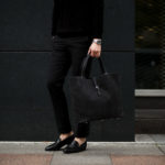 ACATE (アカーテ) KAUS (カウス) Calf Nubuck leather (カーフヌバックレザー) トートバッグ レザーバッグ NERO (ネロ) MADE IN ITALY (イタリア製) 2020 春夏新作のイメージ
