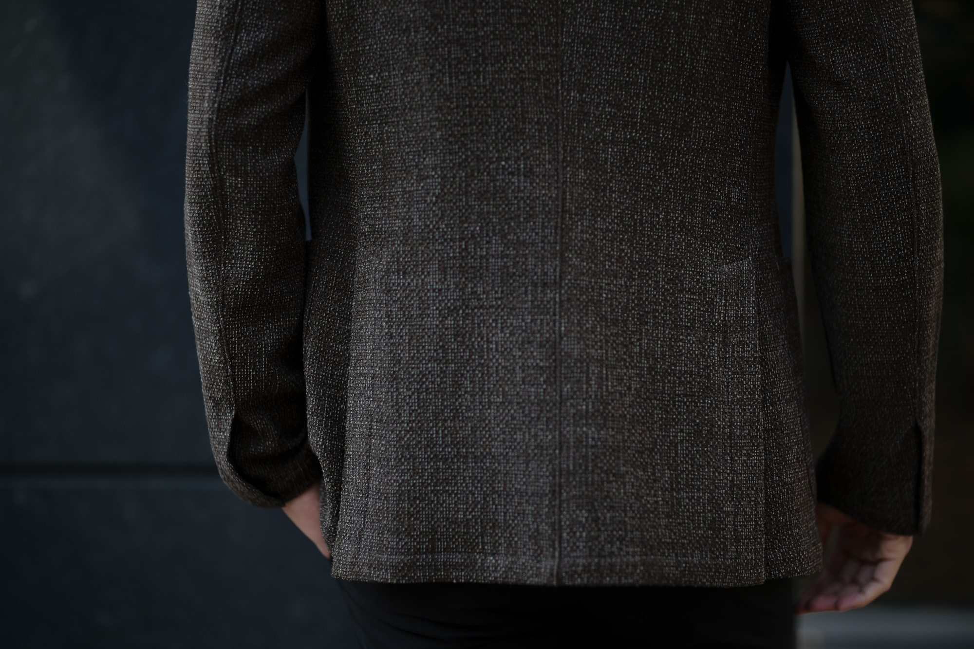 BELVEST (ベルベスト) CAPSULE SINGLE BREASTE JACKET 2PATCH WOOL SLAB COMFORT ストレッチ サマーウールスラブ ジャケットBROWN (ブラウン) Made in italy (イタリア製) 2020 春夏新作 愛知 名古屋 altoediritto アルトエデリット