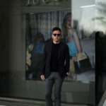 BELVEST (ベルベスト) CAPSULE SINGLE BREASTE JACKET 2PATCH WOOL SLAB COMFORT ストレッチ サマーウールスラブ ジャケット NAVY (ネイビー) Made in italy (イタリア製) 2020 春夏新作のイメージ