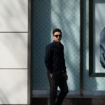 cuervo bopoha(クエルボ ヴァローナ) Sartoria Collection (サルトリア コレクション) Pier(ピエル) STRETCH COTTON ストレッチコットン シャツ NAVY (ネイビー) MADE IN ITALY (イタリア製) 2020 春夏新作のイメージ