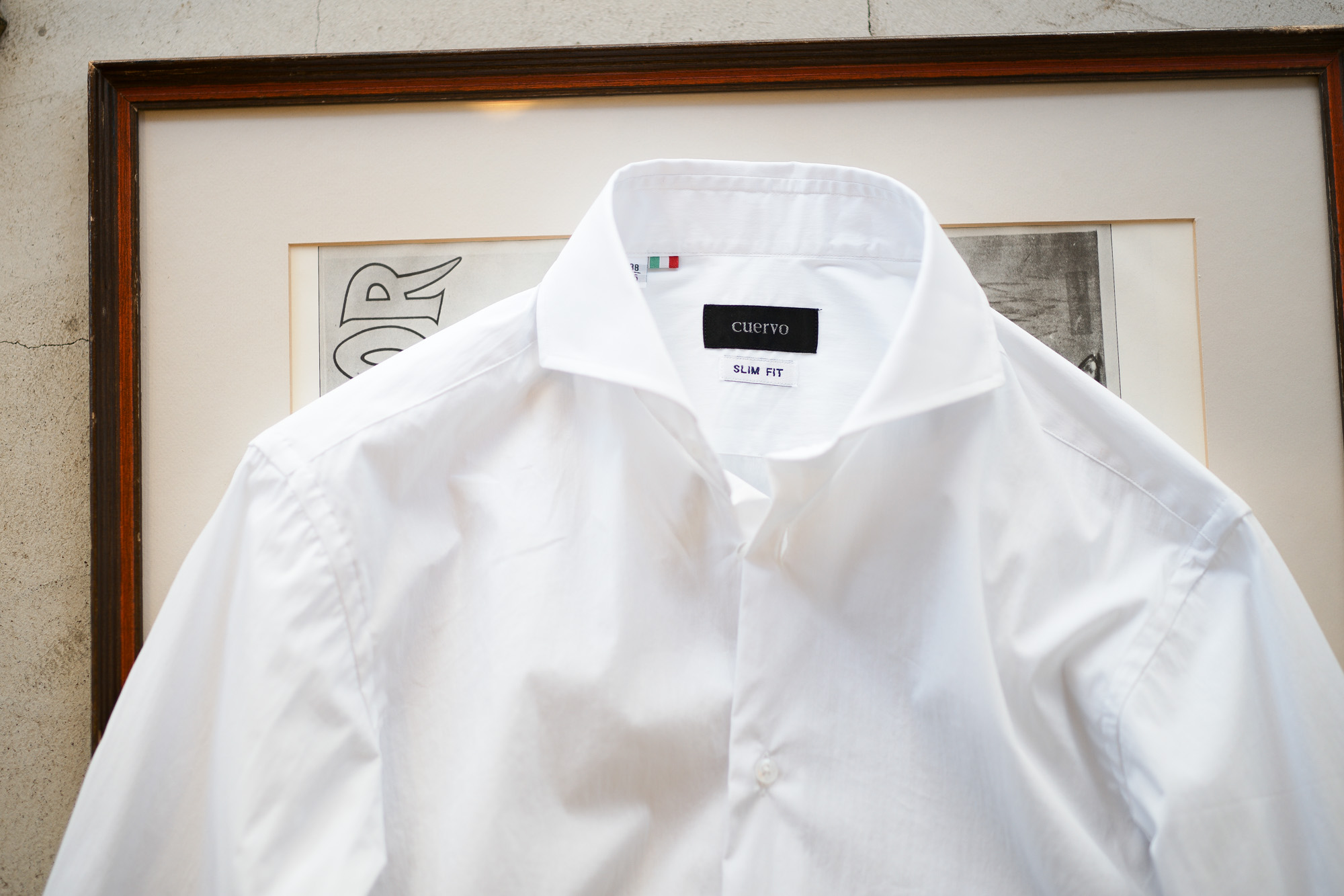 cuervo bopoha(クエルボ ヴァローナ) Sartoria Collection (サルトリア コレクション) Pier(ピエル) STRETCH COTTON ストレッチコットン シャツ WHITE (ホワイト) MADE IN ITALY (イタリア製) 2020 春夏新作  【入荷しました】【フリー分発売開始】 イタリアシャツ 愛知 名古屋 altoediritto アルトエデリット