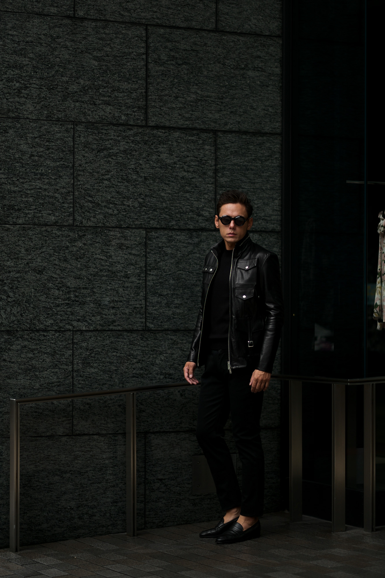 cuervo bopoha (クエルボ ヴァローナ) Satisfaction Leather Collection (サティスファクション レザー コレクション) HUNK(ハンク) BUFFALO LEATHER (バッファロー レザー) レザージャケット BLACK(ブラック) MADE IN JAPAN (日本製) 2020 春夏