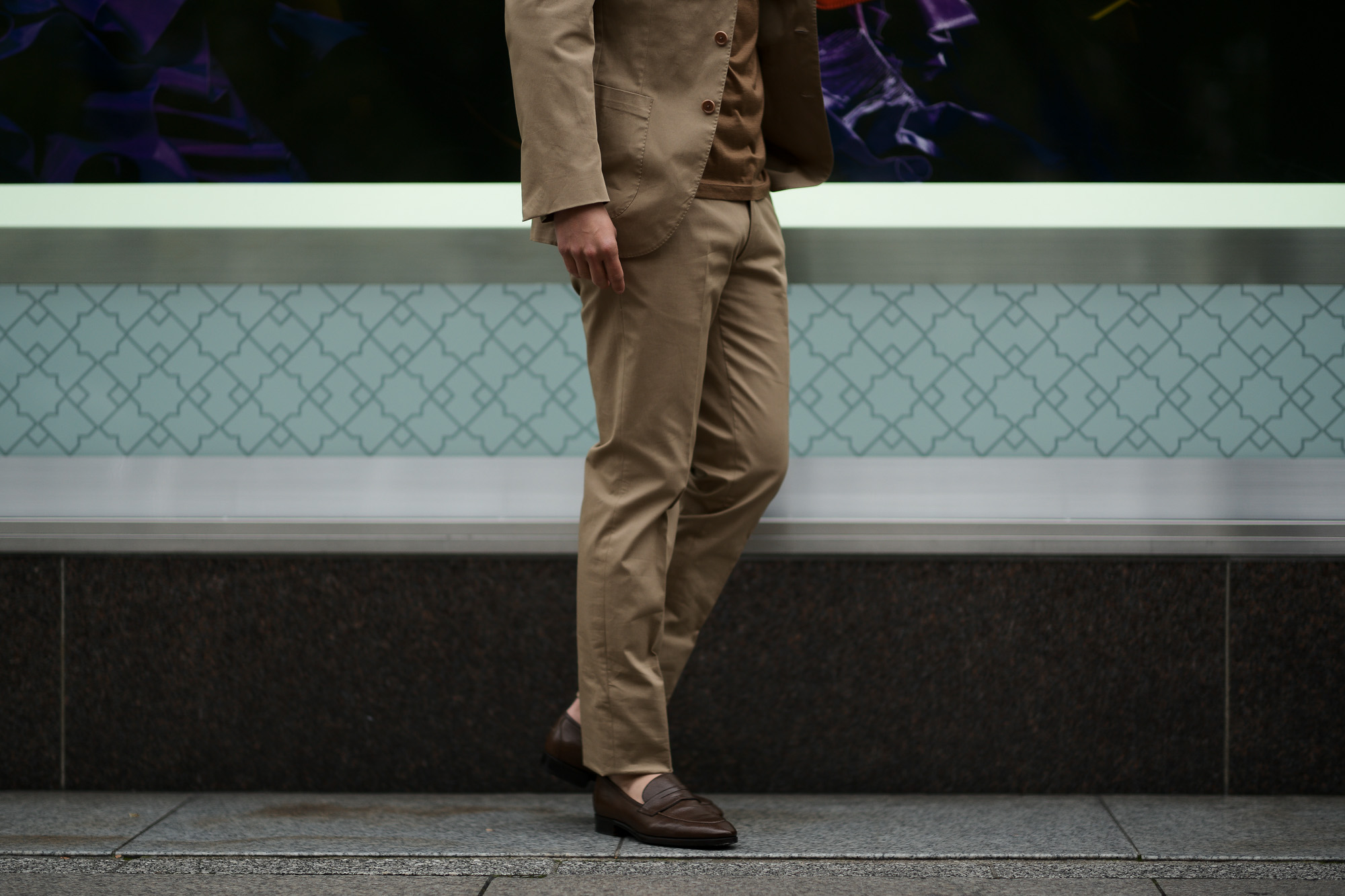 De Petrillo (デ ペトリロ) NUVOLA (ヌーボラ) ストレッチ コットン スーツ  BEIGE (ベージュ・423) Made in italy (イタリア製) 2020 春夏新作 depetrillo デペトリロ 愛知 名古屋 altoediritto アルトエデリット