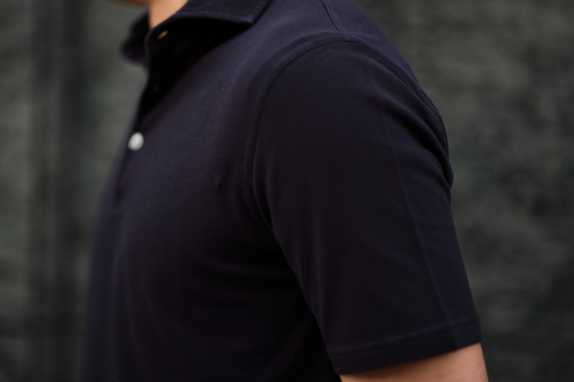 FEDELI(フェデーリ) Piquet Polo Shirt (ピケ ポロシャツ) カノコ ポロシャツ NAVY (ネイビー・626) made in italy (イタリア製)2020 春夏新作 愛知 名古屋 altoediritto アルトエデリット ポロ