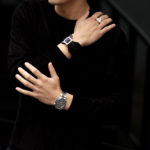 FIXER(フィクサー) CROCODILE LEATHER BRACELET 925 STERLING SILVER(925 スターリングシルバー) クロコダイル レザー ブレスレット BLACK (ブラック)【ご予約受付中】【2020.12.18(Fri)~2020.12.26(Sat)】のイメージ