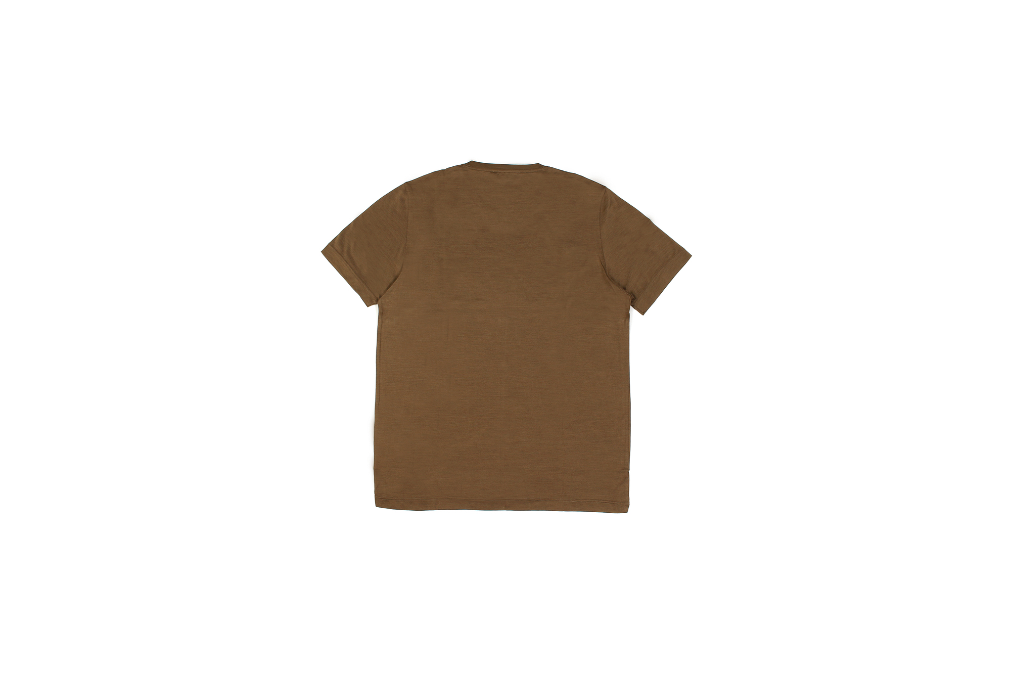 Gran Sasso (グランサッソ) Silk T-shirt (シルク Tシャツ) SETA (シルク 100%) ショートスリーブ シルク Tシャツ GOLD (ゴールド・160) made in italy (イタリア製) 2020 春夏新作 愛知 名古屋 altoediritto アルトエデリット