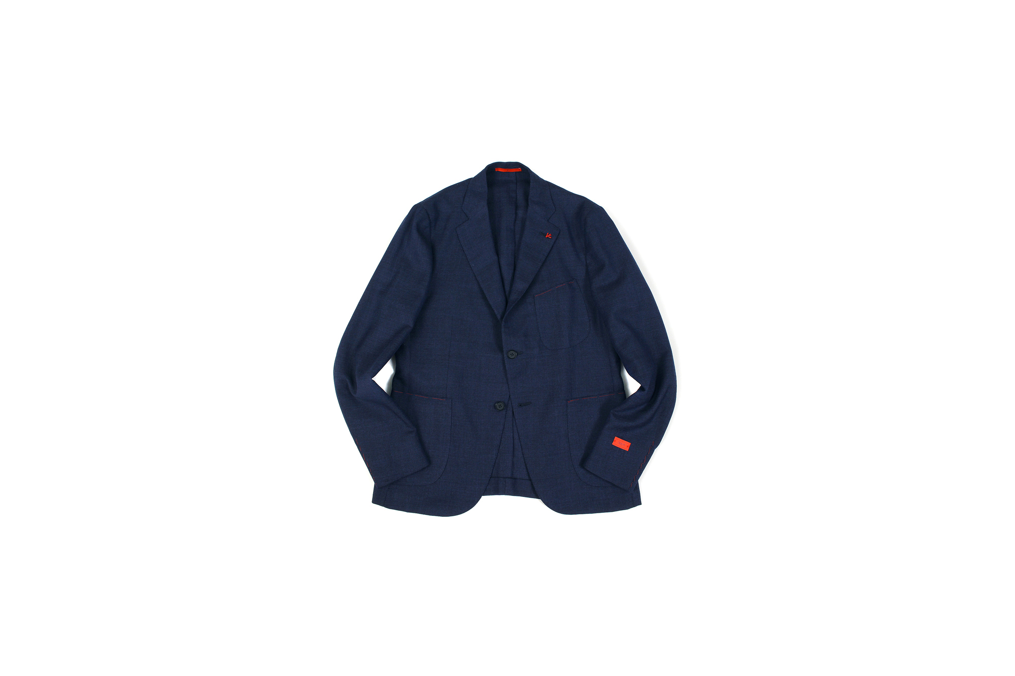 ISAIA (イザイア) POMPEI (ポンペイ) ウールシルク ホップサック サマー ジャケット NAVY (ネイビー・810) Made in italy (イタリア製) 2020 春夏新作 愛知 名古屋 altoediritto アルトエデリット