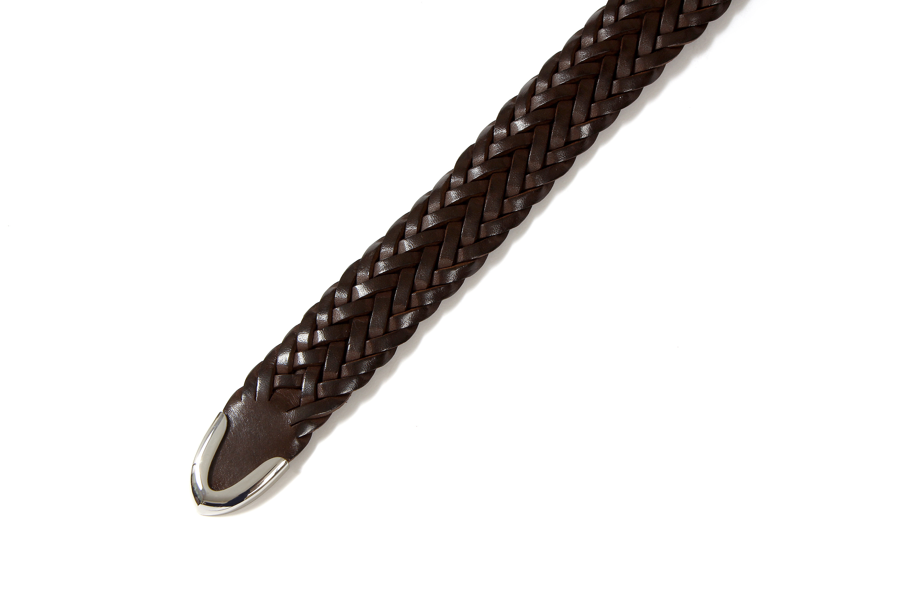 J&M DAVIDSON (ジェイアンドエムデヴィッドソン) ENVELOPE BUCKLE TIP END PLAITED BELT 25MM (エンベロープバックルチップエンドプレーテッドベルト 25mm)  47461SP COWHIDE LEATHER (カウハイドレザー) プンターレ メッシュベルト HAVANA (ハバナ・650) Made in italy (イタリア製) 2020 春夏新作 愛知 名古屋 Alto e Diritto アルト エ デリット jmdavidson ジェイエムデヴィッドソン ベルト メッシュ