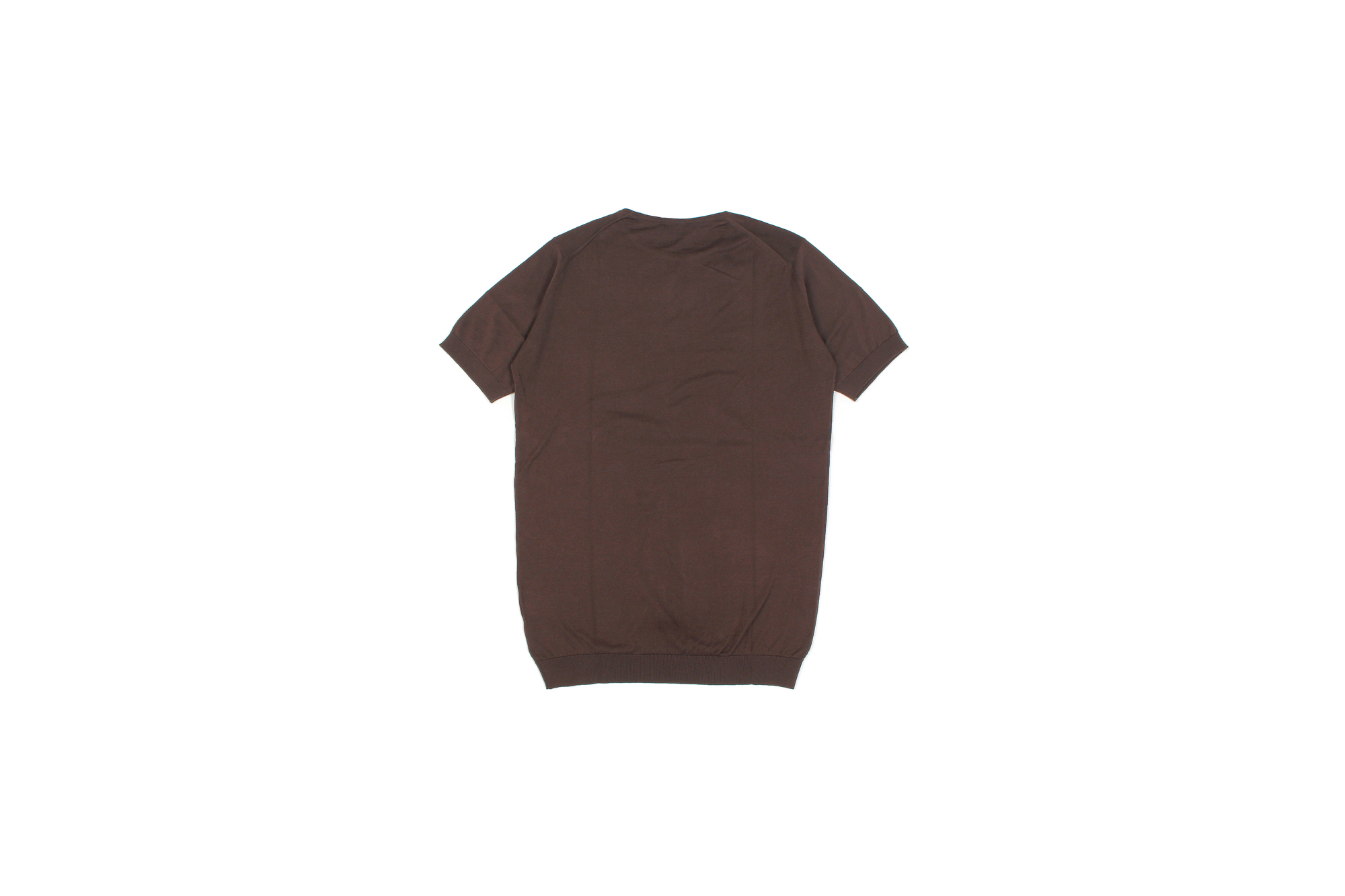 JOHN SMEDLEY(ジョンスメドレー) BELDEN (ベルデン) SEA ISLAND COTTON (シーアイランドコットン) ショートスリーブ コットンニット Tシャツ COFFEE BEAN (コーヒービーン) Made in England (イギリス製) 2020 春夏新作 愛知 名古屋 altoediritto アルトエデリット