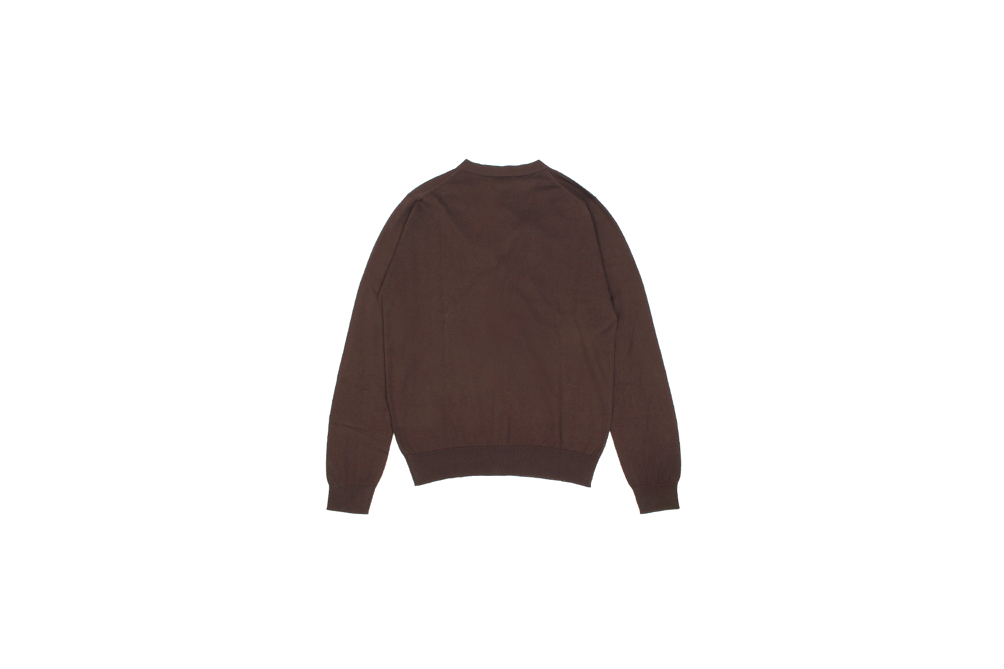 JOHN SMEDLEY(ジョンスメドレー) MODENA (モデナ) SEA ISLAND COTTON (シーアイランドコットン) コットンニット Vネック カーディガン COFFEE BEAN (コーヒービーン) Made in England (イギリス製) 2020 春夏新作 altoediritto アルトエデリット 愛知 名古屋