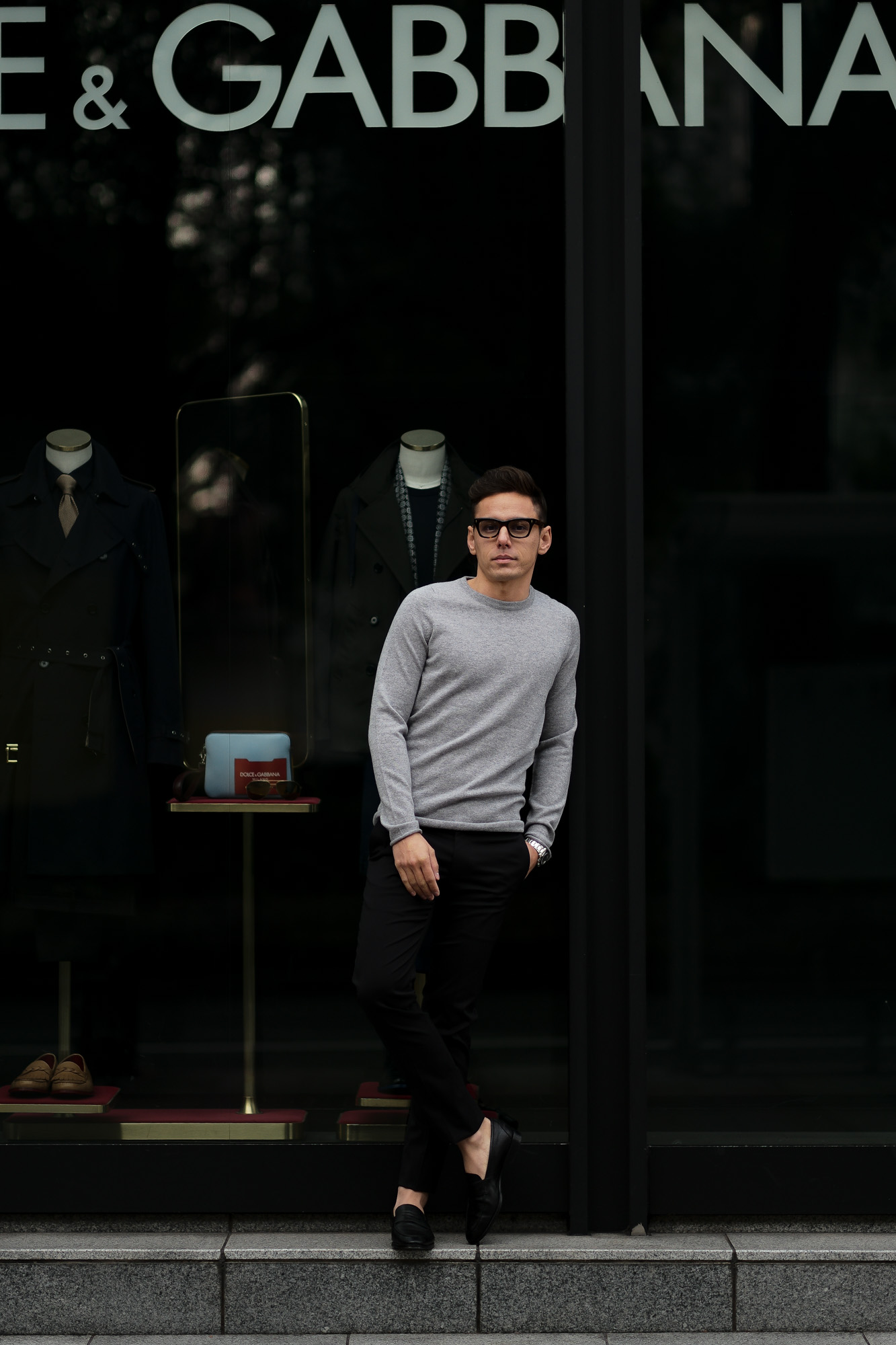 lucien pellat finetルシアン ペラフィネ Cashmere Crew Neck