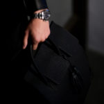 ACATE × cuervo bopoha (アカーテ × クエルボ ヴァローナ) GHIBLI (ギブリ) Montblanc leather (モンブランレザー) トートバッグ レザーバッグ NERO (ネロ) MADE IN ITALY (イタリア製) 2020 AW 【Special Special Special Model】のイメージ