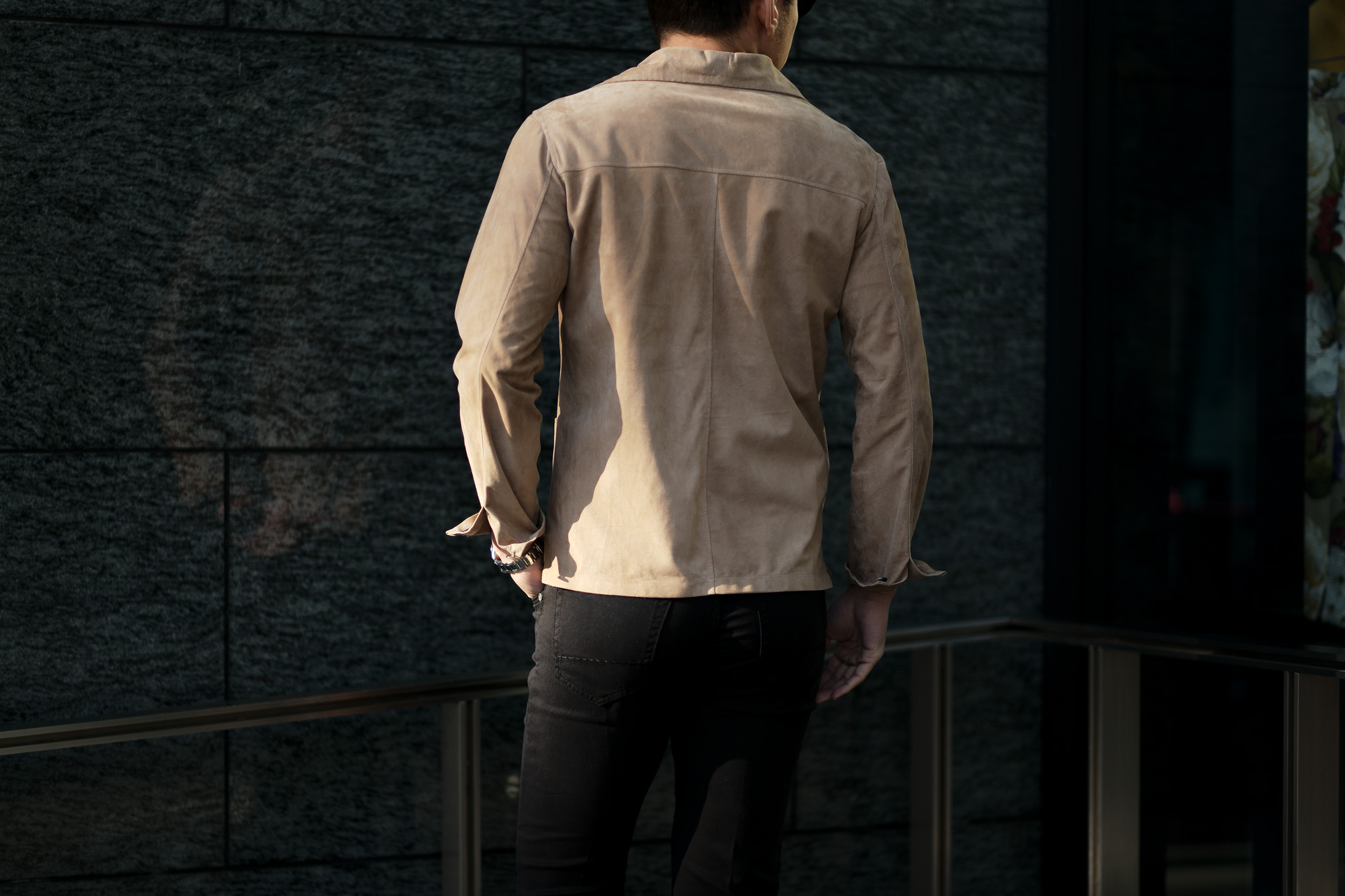 Alfredo Rifugio (アルフレード リフージオ) 20E326HM CAMOSCIO Summer Suede Leather Shirts サマースウェード レザーシャツ BEIGE(ベージュ) made in italy (イタリア製) 2020 春夏新作 alfredorifujio アルフレードリフージオ 愛知 名古屋 Alto e Diritto アルト エ デリット alto e diritto アルトエデリット レザージャケット 素肌にレザー 42,44,46,48,50,52