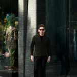 Alfredo Rifugio (アルフレード リフージオ) 20E326HM CAMOSCIO Summer Suede Leather Shirts サマースウェード レザーシャツ OLIVE(オリーブ) made in italy (イタリア製) 2020 春夏新作のイメージ