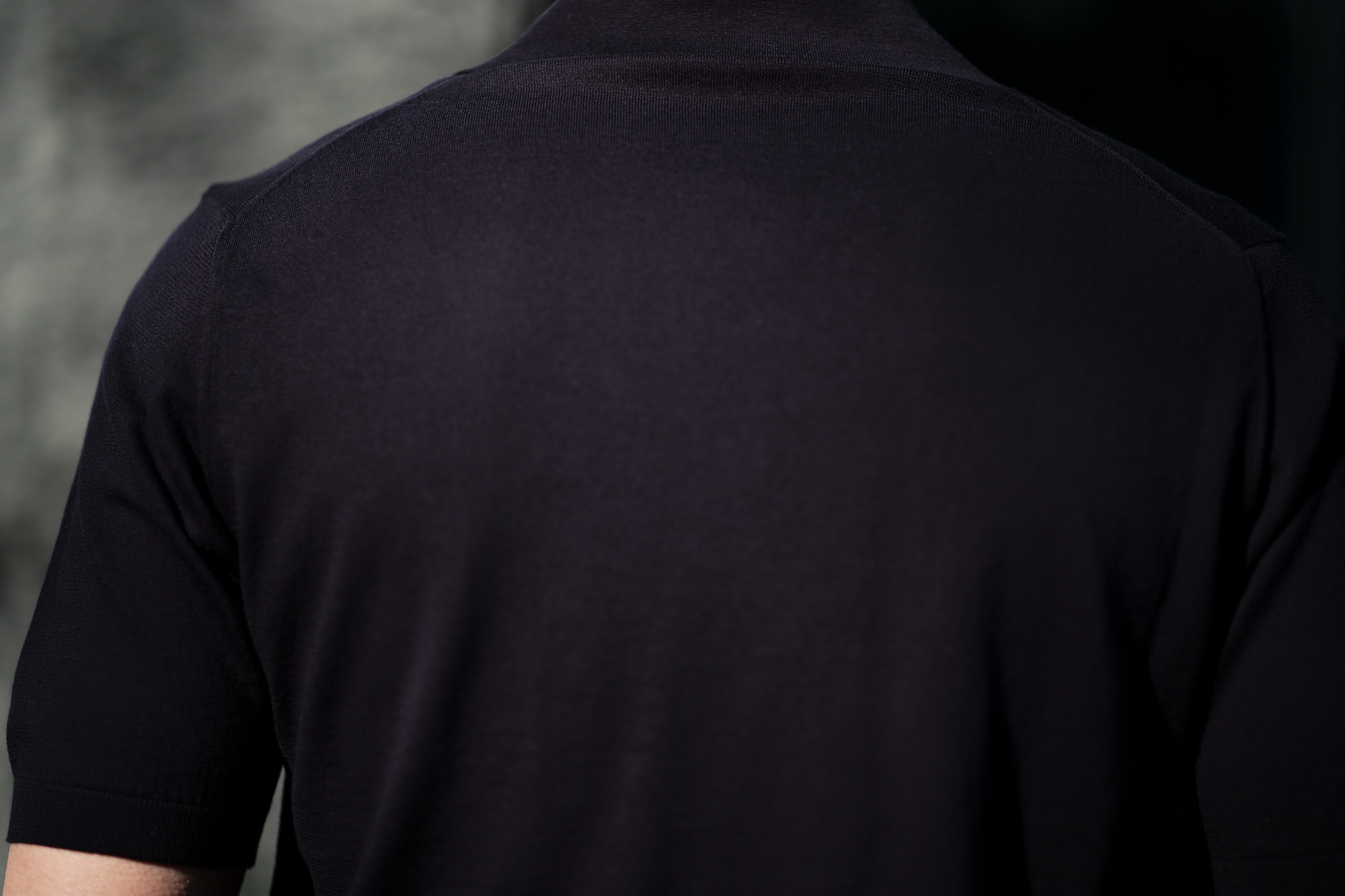 Cruciani(クルチアーニ) 33G Knit Polo Shirt 33ゲージ コットン ニット ポロシャツ NAVY (ネイビー・Z0064) made in italy (イタリア製) 2020 春夏新作  愛知 名古屋 altoediritto アルトエデリット