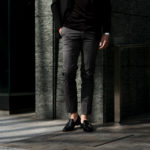 cuervo bopoha (クエルボ ヴァローナ) Sartoria Collection (サルトリア コレクション) Brad (ブラッド) Super 120’s WASHABLE TROPICAL WOOL ウォッシャブル ストレッチ トロピカルウール サマーウール スラックス GRAY (グレー) MADE IN JAPAN (日本製) 2020 春夏新作のイメージ