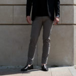 cuervo bopoha (クエルボ ヴァローナ) Sartoria Collection (サルトリア コレクション) Brad (ブラッド) WASHABLE 2WAY SUPER COMFORT NYLON ウォッシャブル ストレッチ ナイロン スラックス GREY (グレー) MADE IN JAPAN (日本製) 2020 春夏新作のイメージ