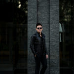 cuervo bopoha (クエルボ ヴァローナ) Satisfaction Leather Collection (サティスファクション レザー コレクション) East West (イーストウエスト) WINCHESTER (ウィンチェスター) BUFFALO LEATHER (バッファロー レザー) レザージャケット BLACK (ブラック) MADE IN JAPAN (日本製) 2020 春夏新作のイメージ