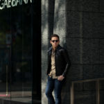 cuervo bopoha (クエルボ ヴァローナ) Satisfaction Leather Collection (サティスファクション レザー コレクション) East West (イーストウエスト) WINCHESTER (ウィンチェスター) BUFFALO LEATHER (バッファロー レザー) レザージャケット BLACK (ブラック) MADE IN JAPAN (日本製) 2020 春夏新作のイメージ