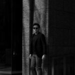 cuervo bopoha (クエルボ ヴァローナ) Sartoria Collection (サルトリア コレクション) Lobb (ロブ) Dominique France (ドミニック フランス) CALEDONIAN FEATHER (カレドニアン フェザー) EXCELLENT WOOL × KID MOHAIR ウールモヘア シャリック サマージャケット BLACK (ブラック) MADE IN JAPAN (日本製) 2020 【Special Special Special Model】のイメージ