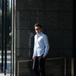 cuervo bopoha(クエルボ ヴァローナ) Sartoria Collection (サルトリア コレクション) Pier(ピエル) STRETCH COTTON ストレッチコットン シャツ SAX (サックス) MADE IN ITALY (イタリア製) 2020 春夏新作のイメージ