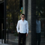 cuervo bopoha(クエルボ ヴァローナ) Sartoria Collection (サルトリア コレクション) Pier(ピエル) STRETCH COTTON ストレッチコットン シャツ WHITE (ホワイト) MADE IN ITALY (イタリア製) 2020 春夏新作のイメージ