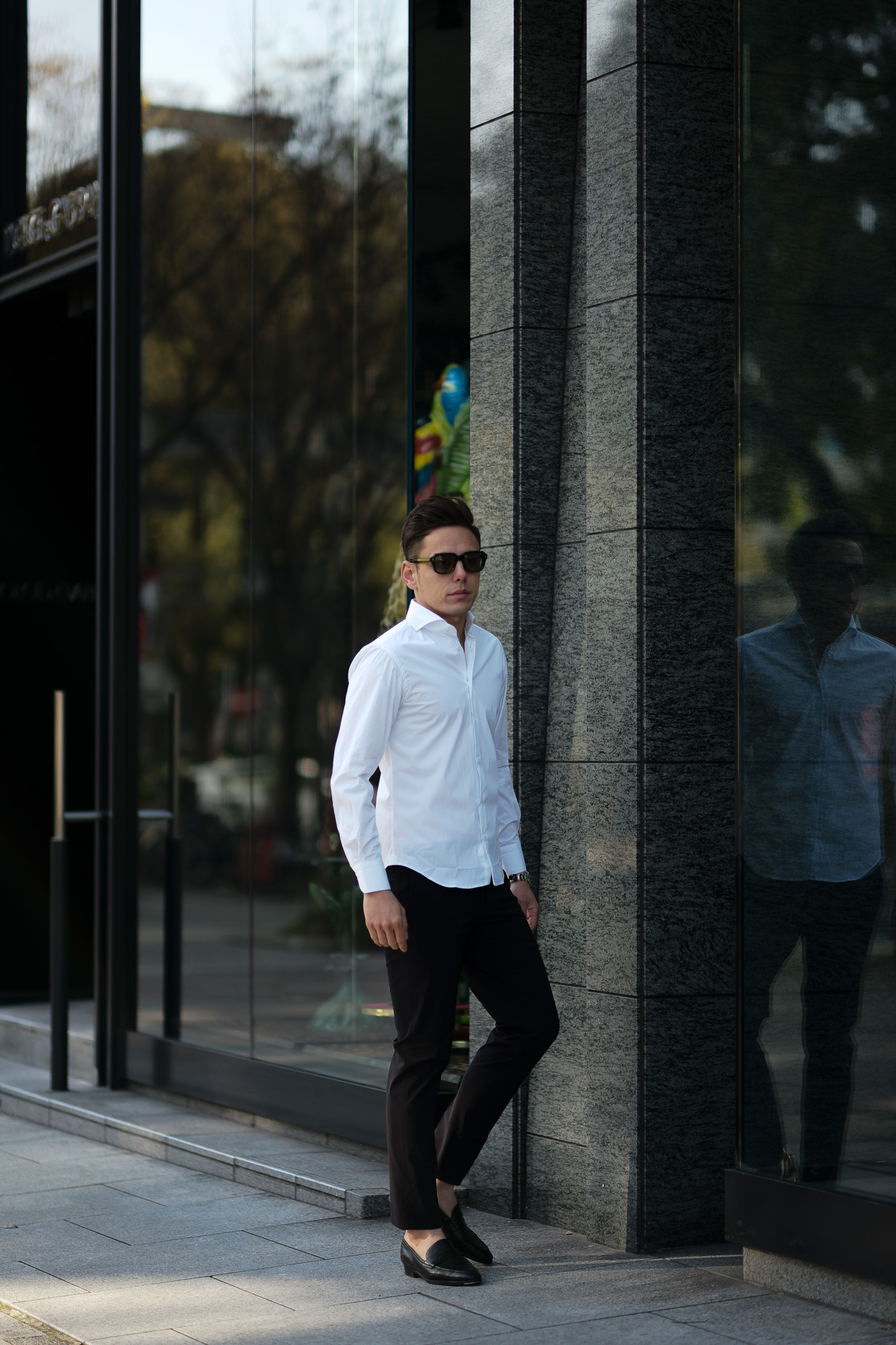 cuervo bopoha(クエルボ ヴァローナ) Sartoria Collection (サルトリア コレクション) Pier(ピエル) STRETCH COTTON ストレッチコットン シャツ WHITE (ホワイト) MADE IN ITALY (イタリア製) 2020 春夏新作 イタリアシャツ 愛知 名古屋 altoediritto アルトエデリット