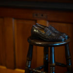 ENZO BONAFE (エンツォボナフェ) ART. EB-08 Crocodile Coin Loafer (クロコダイル コイン ローファー) Mat Crocodile Leather マット クロコダイル レザー ドレスシューズ ローファー COCCO DARK BROWN (ブラウン) made in italy (イタリア製) 2020 春夏新作のイメージ