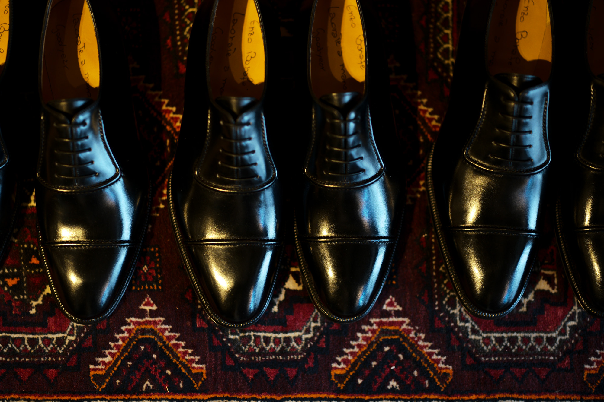 ENZO BONAFE (エンツォボナフェ) ART.3998 mod Straight Tip Shoes Du Puy Vitello デュプイ社ボックスカーフ ストレートチップシューズ NERO (ブラック) made in italy (イタリア製) 2020 春夏新作 【Special Model】【Alto e Diritto 別注】愛知 名古屋 enzobonafe エンツォボナフェ