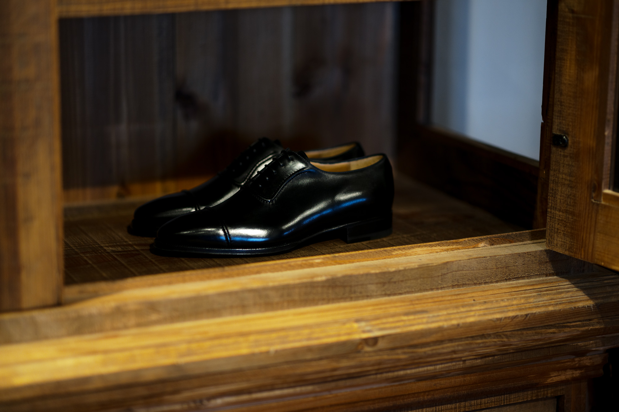 ENZO BONAFE (エンツォボナフェ) ART.3998 mod Straight Tip Shoes Du Puy Vitello デュプイ社ボックスカーフ ストレートチップシューズ NERO (ブラック) made in italy (イタリア製) 2020 春夏新作 【Special Model】【Alto e Diritto 別注】愛知 名古屋 enzobonafe エンツォボナフェ