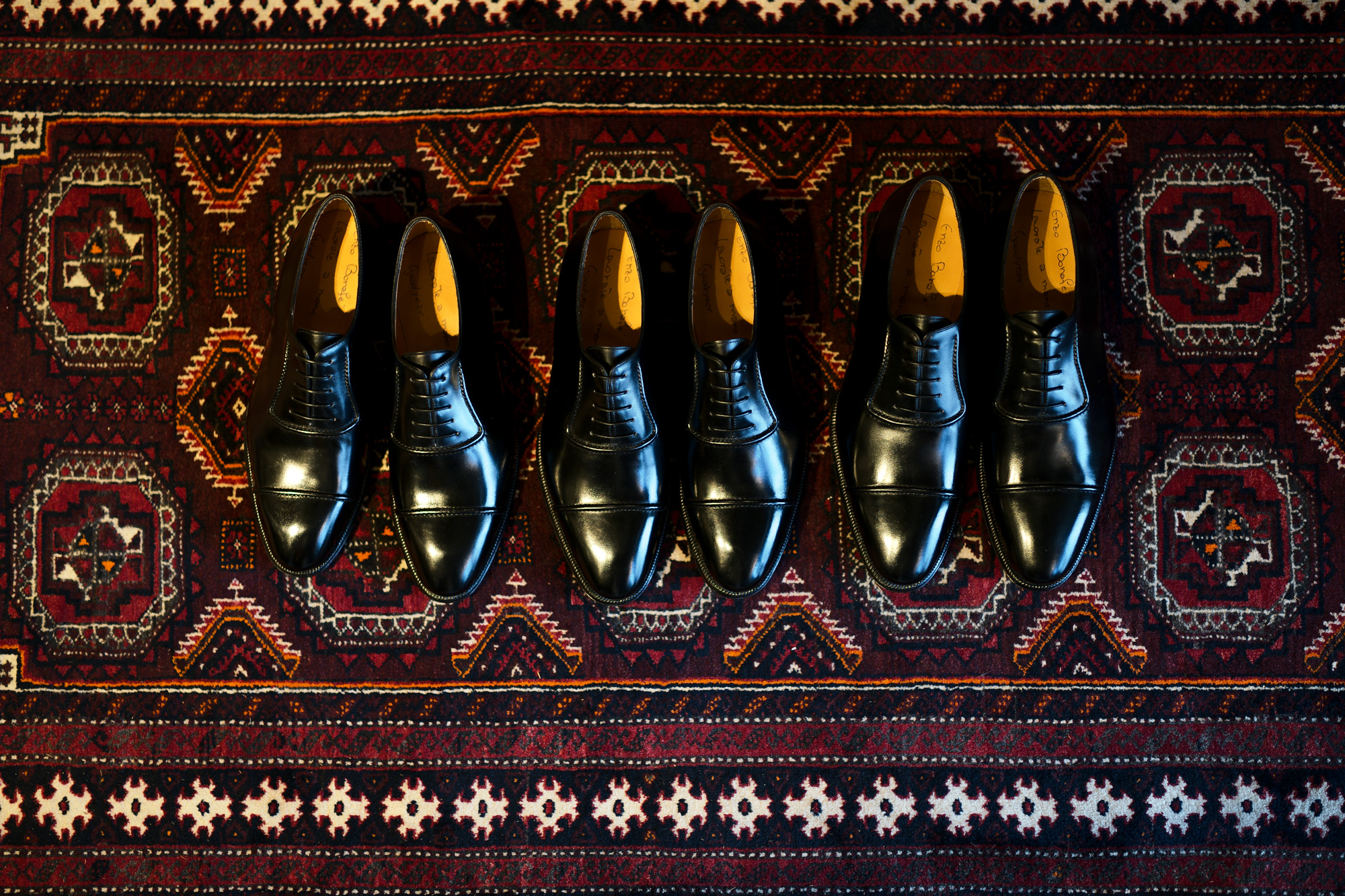 ENZO BONAFE (エンツォボナフェ) ART.3998 mod Straight Tip Shoes Du Puy Vitello デュプイ社ボックスカーフ ストレートチップシューズ NERO (ブラック) made in italy (イタリア製) 2020 春夏新作 【Special Model】【Alto e Diritto 別注】愛知 名古屋 enzobonafe エンツォボナフェ