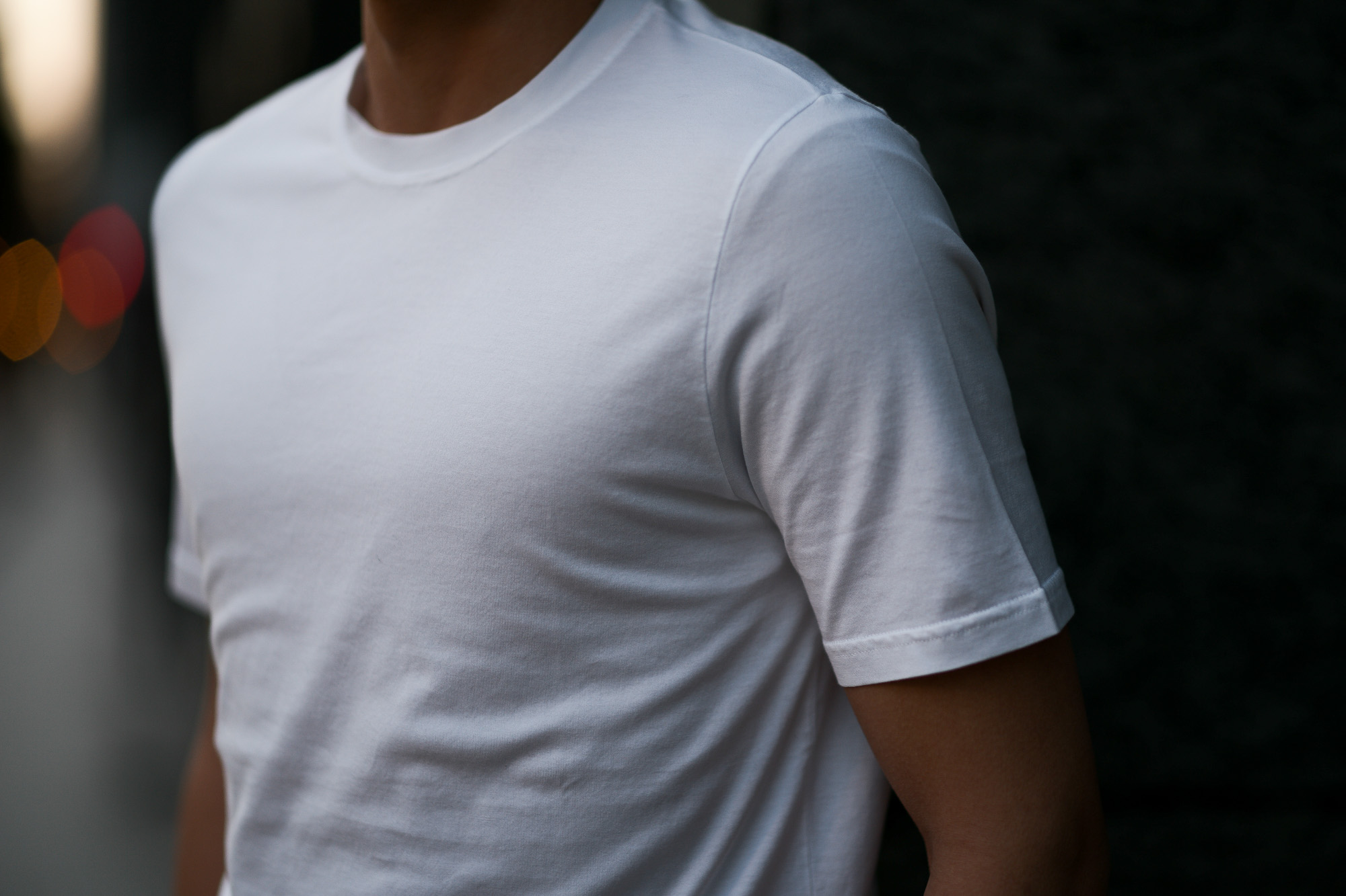 FEDELI(フェデーリ) Crew Neck T-shirt (クルーネック Tシャツ) ギザコットン Tシャツ WHITE (ホワイト・41) made in italy (イタリア製) 2020 春夏新作 愛知 名古屋 altoediritto アルトエデリット TEE