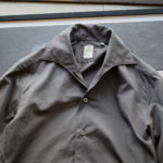 Finamore (フィナモレ) SEUL ITALIAN COLOR COTTON POPLIN SHIRTS コットンポプリン ワンピースカラー シャツ GRAY (グレー・42) made in italy (イタリア製) 2020 春夏新作 【入荷しました】【フリー分発売開始】のイメージ